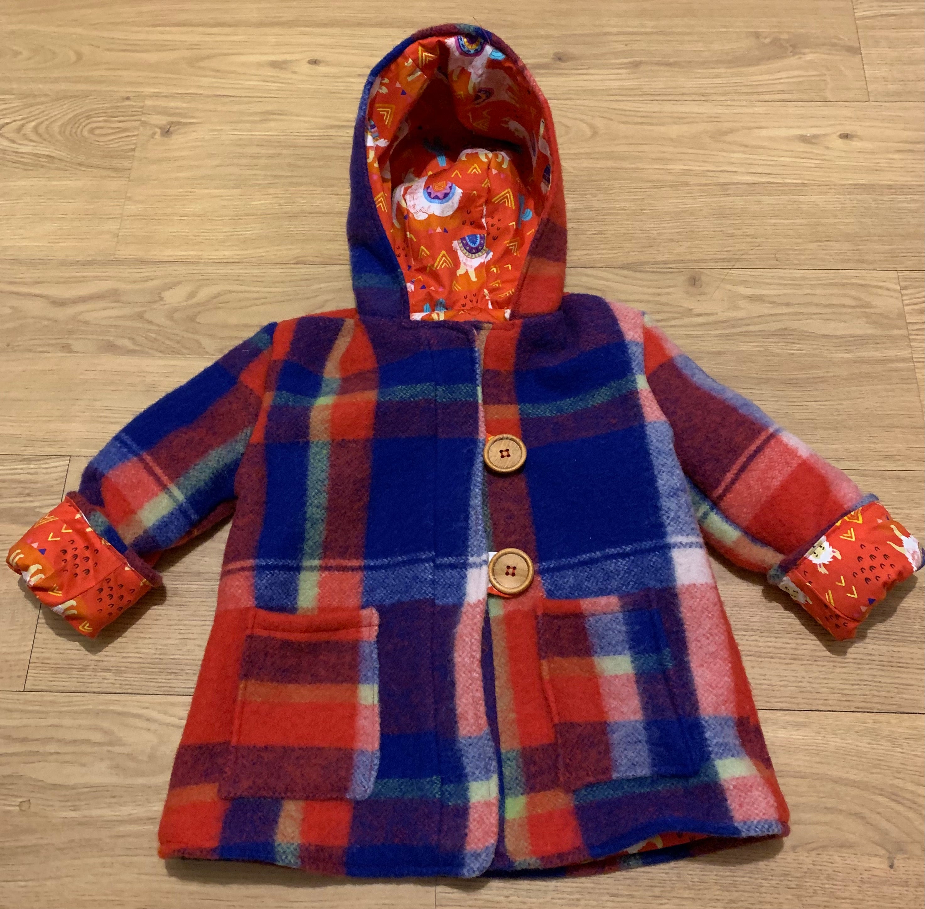 Size 3 Kids Vintage Woollen hotsell Blanket Vest